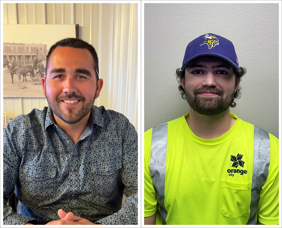 welcome two new city employees