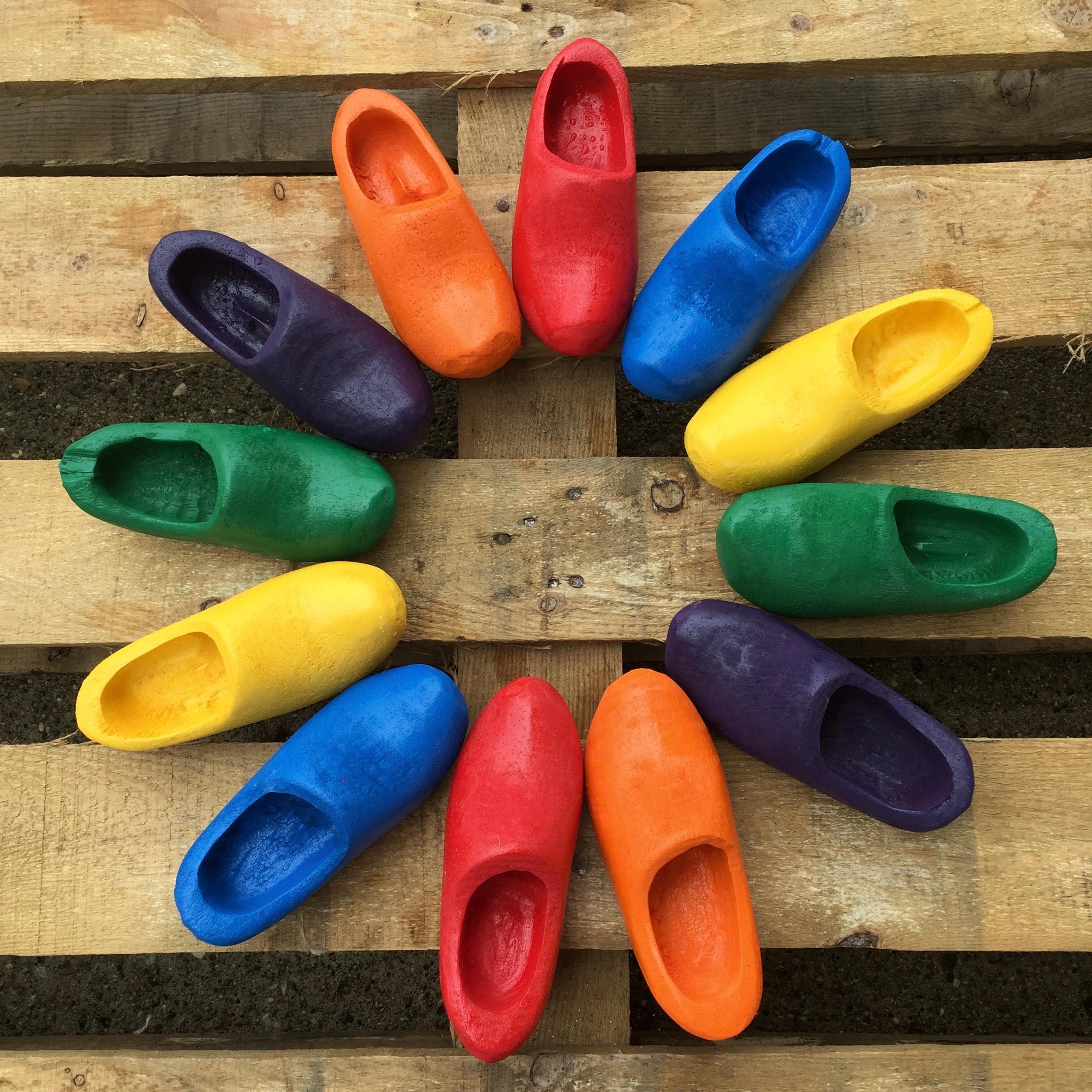 PaintedWoodenShoes